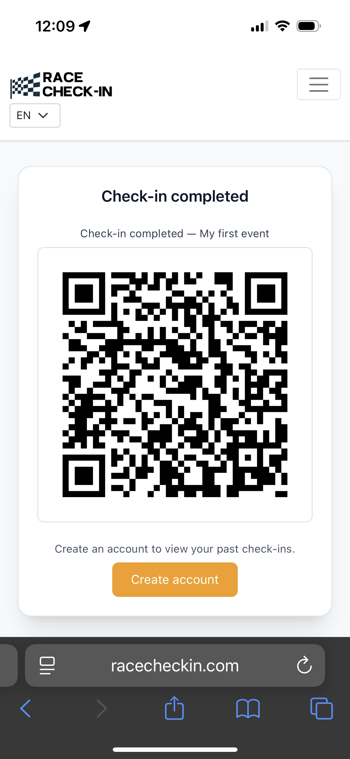 Step 6 — Complete & QR
